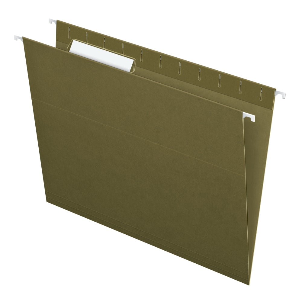 Pendaflex Standard Green Hanging Folders, Letter Size, Standard Green, Box Of 25