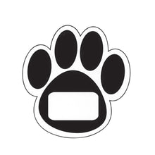 Load image into Gallery viewer, Ashley Productions Die-Cut Magnets, Black Paws, 12 Magnets Per Sheet, Pack Of 5 Sheets