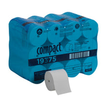 Load image into Gallery viewer, Compact by GP PRO, 2 Ply, Coreless Recycled Toilet Paper, 4x3.8, 100% Recycled, White, 1000 Sheets, 36 Rolls per Case