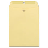 Quality Park Envelopes, 9in x 12in,Clasp Closure, Manila/Gray, Box Of 100