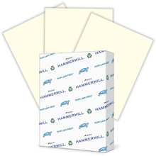Load image into Gallery viewer, Hammermill Fore Super-Premium Color Copy Paper, 1 Ream, Cream, Letter (8.5in x 11in), 500 Sheets Per Ream, 20 Lb, 30% Recycled