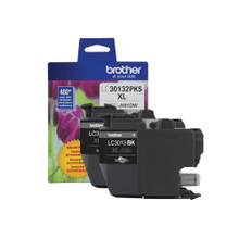 Load image into Gallery viewer, Brother LC3013 Black Ink Cartridges, Pack Of 2, LC30132PKS