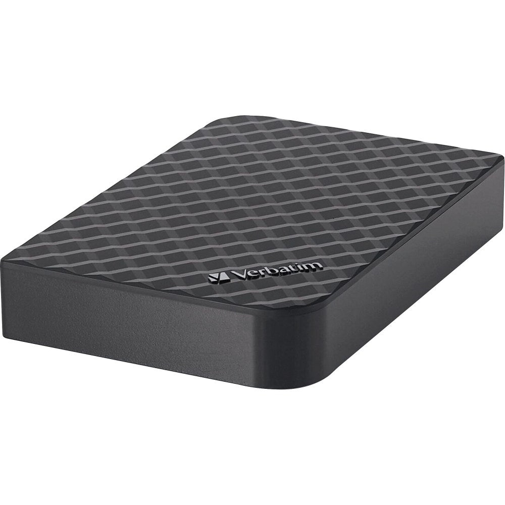 Verbatim Store "n" Save Desktop Hard Drive, USB 3.0, 2 TB, Diamond Black