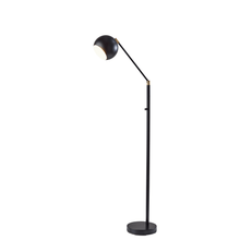 Load image into Gallery viewer, Adesso Ashbury Floor Lamp, 62-1/2inH, Black