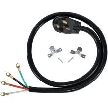 Load image into Gallery viewer, Certified Appliance Accessories 4-Wire Eyelet 50-Amp Range Cord - 250 V AC / 50 A - 5 ft Cord Length - 4-wire / Right-angle Plug