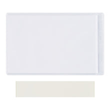 Load image into Gallery viewer, Office Depot Brand Super-Scan Press-On Vinyl Envelopes, 8-1/2in x 11in, Clear, Pack Of 50 Envelopes