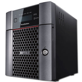 Buffalo TeraStation 5410DN Desktop 16 TB NAS Hard Drives Included (2 x 8TB, 4 Bay) - Annapurna Labs Alpine AL-314 1.70 GHz - 4 x HDD Supported - 2 x HDD Installed - 16 TB Installed HDD Capacity - 4 GB RAM DDR3 SDRAM - Serial ATA/600 Controller