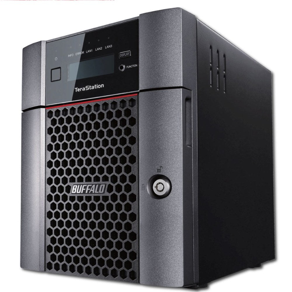 Buffalo TeraStation 5410DN Desktop 32 TB NAS Hard Drives Included - Annapurna Labs Alpine AL-314 1.70 GHz - 4 x HDD Supported - 4 x HDD Installed - 32 TB Installed HDD Capacity - 4 GB RAM DDR3 SDRAM - Serial ATA/600 Controller