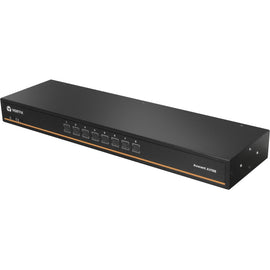 Avocent AV108 8-Port Single-User Analog KVM Switch - 8-port rackmount or desktop single-user KVM switch with OSD and 8 VGA cables