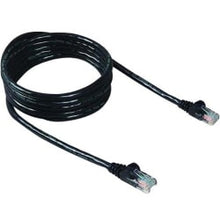 Load image into Gallery viewer, Belkin CAT6 Ethernet Patch Cable, RJ45, M/M - 20 ft Category 6 Network Cable for Network Device - First End: 1 x RJ-45 Network - Male - Second End: 1 x RJ-45 Network - Male - Patch Cable - Gold Plated Connector - Gold Plated Contact - Black
