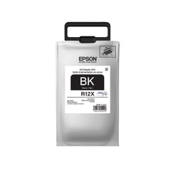 Epson R12X DuraBrite Black High-Yield Ink Cartridge, TR12X120