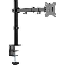 Amer Mounting Arm for Monitor, Flat Panel Display - 1 Display(s) Supported - 32in Screen Support - 17.64 lb Load Capacity - 75 x 75, 100 x 100 - Steel