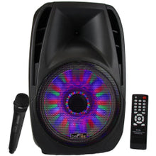 Load image into Gallery viewer, BeFree Sound Portable Bluetooth Speaker With Sound/Volume Reactive Lights, 99592772M