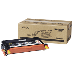 Xerox 6180/6180MFP Yellow High Yield Toner Cartridge, 113R00725