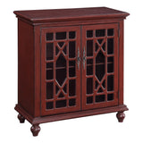 Coast to Coast 2-Door Cabinet, Red