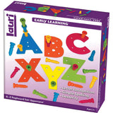 Playmonster Lauri Tall-Stackers Pegs 156-Piece Uppercase A To Z Pegboard Set