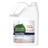 Seventh Generation Professional Tub And Tile Cleaner, Emerald Cypress And Fir, 128 Oz Bottle, Case Of 2
