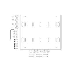 Chief MSB-6044 Custom Interface Bracket - Mounting component (adapter plate) - for flat panel