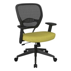 Office Star 55 Series Professional AirGrid Back Manager Office Chair, Olive