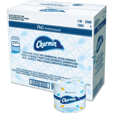 Load image into Gallery viewer, Charmin Toilet Tissue - 2 Ply - 450 Sheets/Roll - White - Durable, Strong, Absorbent, Clog-free, Septic-free, Individually Wrapped - For Bathroom, Hotel, Restaurant, Office - 75 Rolls Per Carton - 75 / Carton