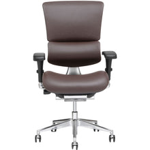 Load image into Gallery viewer, X-Chair X4 Ergonomic Bonded Leather High-Back Task Chair, Brown