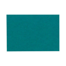 Load image into Gallery viewer, LUX Mini Flat Cards, #17, 2 9/16in x 3 9/16in, Teal, Pack Of 500