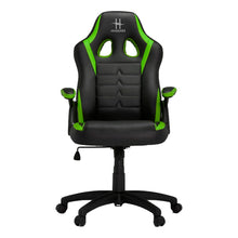 Load image into Gallery viewer, HHGears SM-115 Gaming Racing Chair, Green/Black