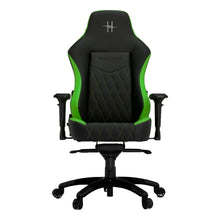 Load image into Gallery viewer, HHGears XL 800 PC Gaming Racing Chair With Headrest, Green/Black