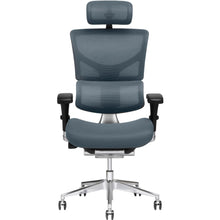 Load image into Gallery viewer, X-Chair X3 Ergonomic Nylon High-Back Task Chair With Headrest, Gray