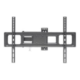 Manhattan Universal Basic LCD Full-Motion Wall Mount - Holds One 37in to 70in Flat-Panel or Curved TV up to 77 lbs., Adjustment Options to Tilt, Swivel and Level, Black