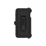 OtterBox Defender Carrying Case (Holster) Samsung Smartphone - Black - Anti-slip, Dirt Resistant Port, Dust Resistant Port, Lint Resistant Port, Drop Resistant - Belt Clip