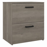 kathy ireland Home by Bush Furniture City Park 20inD Lateral 2-Drawer File Cabinet, Driftwood Gray, Delivery