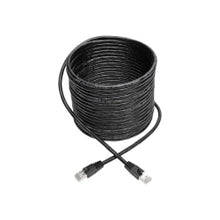 Load image into Gallery viewer, Tripp Lite Cat6a Snagless Shielded STP Patch Cable 10G, PoE Black M/M 35ft - First End: 1 x RJ-45 Male Network - Second End: 1 x RJ-45 Male Network - 1.25 GB/s - Patch Cable - Shielding - Black