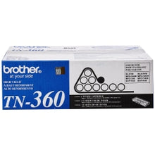 Load image into Gallery viewer, Brother TN-360 Black Toner Cartridge, TN-360BK