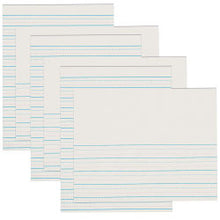 Load image into Gallery viewer, Pacon Newsprint Handwriting Paper, Skip-A-Line, 8-1/2in x 11in, White, Grades 2-3, 500 Sheets Per Pack, Set Of 3 Packs