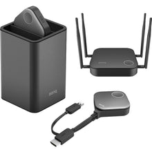 Load image into Gallery viewer, BenQ InstaShow S WDC20 IEEE 802.11ac 1.14 Gbit/s Wireless Presentation Gateway - 2.40 GHz, 5 GHz - 1 x Network (RJ-45) - Desktop
