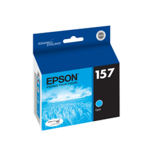 Load image into Gallery viewer, Epson 157 Cyan Ink Cartridge, T157220