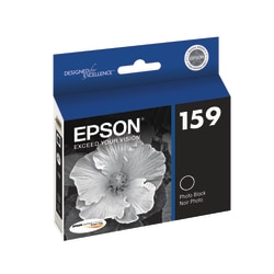 Epson 159 Photo Black Ink Cartridge, T159120