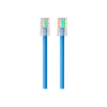 Load image into Gallery viewer, Belkin 10ft CAT6 Ethernet Patch Cable, RJ45, M/M, Blue - Patch cable - RJ-45 (M) to RJ-45 (M) - 10 ft - CAT 6 - blue