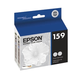 Epson 159 Ink Gloss Optimizer Cartridges, Pack Of 2, T159020