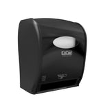Solaris Paper LoCor Wall-Mount Electric Paper Towel Dispenser, Black