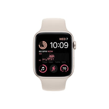 Load image into Gallery viewer, Apple SE Smart Watch, 32 GB, 1.73in x 1.50in, Silver/Starlight