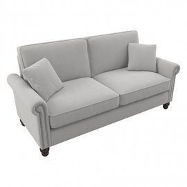 Bush Furniture Coventry 73inW Sofa, Light Gray, Standard Delivery