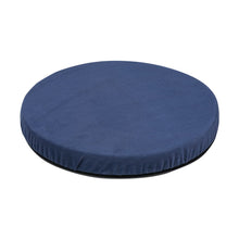 Load image into Gallery viewer, HealthSmart Deluxe Swivel Seat Cushion, Velour, Navy Blue
