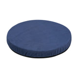 HealthSmart Deluxe Swivel Seat Cushion, Velour, Navy Blue