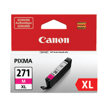 Load image into Gallery viewer, Canon CLI-271XL Magenta High-Yield Ink Tank, 0338C001