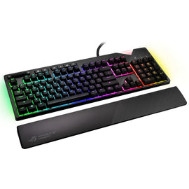 Asus ROG Strix Flare Gaming Keyboard - Cable Connectivity - RGB LED Volume Control, Windows Lock Key, Multimedia Hot Key(s) - Mechanical Keyswitch