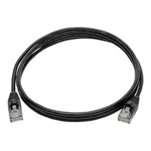 Load image into Gallery viewer, Tripp Lite Cat6a 10G Snagless Molded Slim UTP Ethernet Cable (RJ45 M/M) Black 5 ft. (1.52 m) - Category 6a for PC, Server, Router, Printer, Patch Panel, Switch, Network Device - 1.25 GB/s - Patch Cable - 5 ft - 1 x RJ-45 Male Network