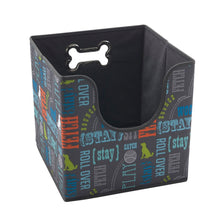 Load image into Gallery viewer, Advantus Collapsible Pet Toy Bin, Medium Size, Multicolor