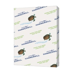 Hammermill Fore Super-Premium Color Copy Paper, 1 Ream, Canary, Letter (8.5in x 11in), 500 Sheets Per Ream, 20 Lb, 30% Recycled